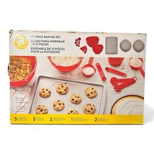 Wilton‎ 15-Piece Baking Set